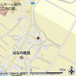 新潟県胎内市築地1872周辺の地図