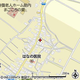 新潟県胎内市築地1881周辺の地図