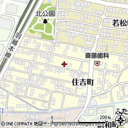 新潟県胎内市住吉町5-39周辺の地図