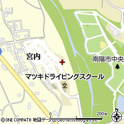 山形県南陽市宮内287-4周辺の地図