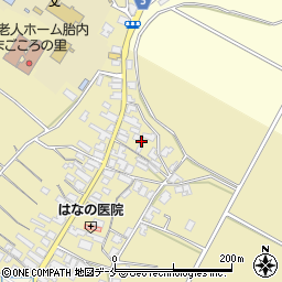 新潟県胎内市築地1884周辺の地図