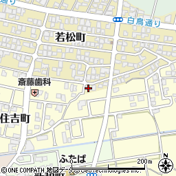 新潟県胎内市若松町15-3周辺の地図