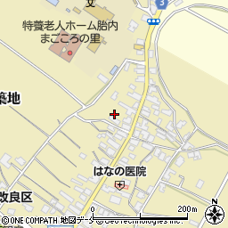 新潟県胎内市築地1917周辺の地図