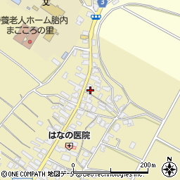 新潟県胎内市築地1882周辺の地図