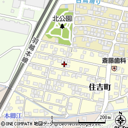 新潟県胎内市住吉町5周辺の地図
