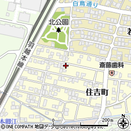 新潟県胎内市住吉町5-17周辺の地図