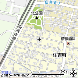 新潟県胎内市住吉町5-16周辺の地図