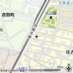 新潟県胎内市住吉町5-56周辺の地図