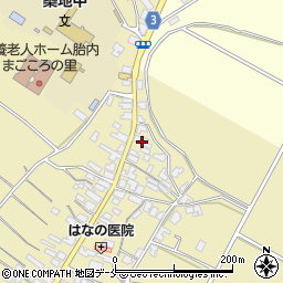 新潟県胎内市築地1887周辺の地図