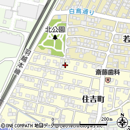 新潟県胎内市住吉町6周辺の地図
