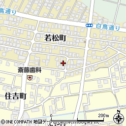 新潟県胎内市若松町12-38周辺の地図