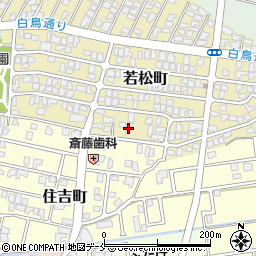 新潟県胎内市若松町12-47周辺の地図