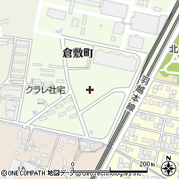 新潟県胎内市倉敷町1周辺の地図