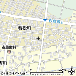 新潟県胎内市若松町12-32周辺の地図