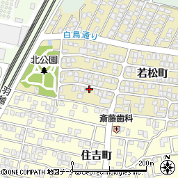 新潟県胎内市若松町2周辺の地図