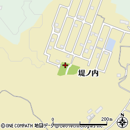 つばきやま台公園周辺の地図