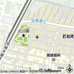 新潟県胎内市若松町2-12周辺の地図