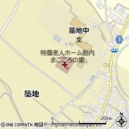 新潟県胎内市築地3715周辺の地図