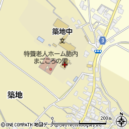 新潟県胎内市築地3719-1周辺の地図