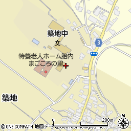 新潟県胎内市築地3717周辺の地図