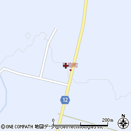 宮城県刈田郡蔵王町宮坂下70周辺の地図