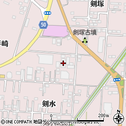 朋和産業株式会社　仙台事業所周辺の地図