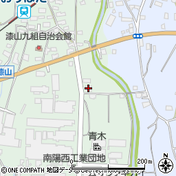 山形県南陽市漆山1266周辺の地図