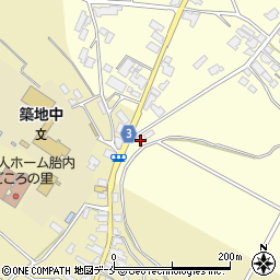 新潟県胎内市下高田800周辺の地図