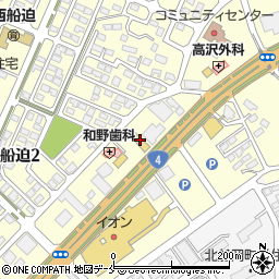 ＨｏｎｄａＣａｒｓ宮城船岡店周辺の地図