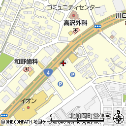 カーコンビニ倶楽部柴田船岡店周辺の地図