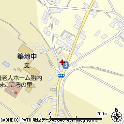新潟県胎内市築地3785周辺の地図