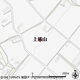 新潟県佐渡市上横山周辺の地図