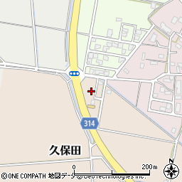 新潟県胎内市久保田393周辺の地図