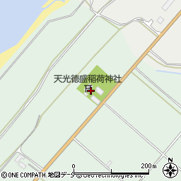 新潟県胎内市村松浜2724周辺の地図