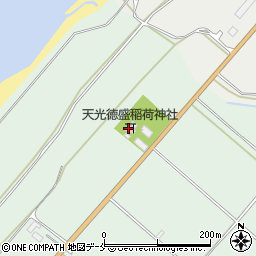 天光徳盛稲荷神社周辺の地図