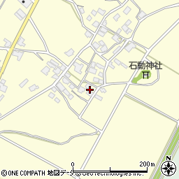 新潟県胎内市下高田周辺の地図