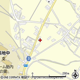 新潟県胎内市下高田805周辺の地図