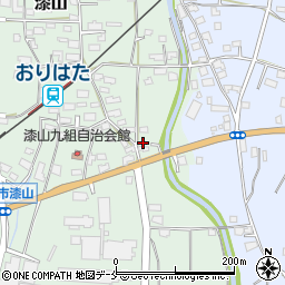 山形県南陽市漆山1343-8周辺の地図