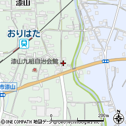 山形県南陽市漆山1343周辺の地図