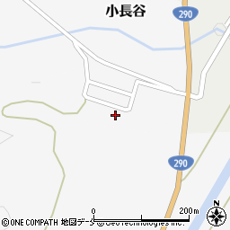 新潟県胎内市小長谷990周辺の地図