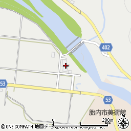 新潟県胎内市仁谷野2586周辺の地図