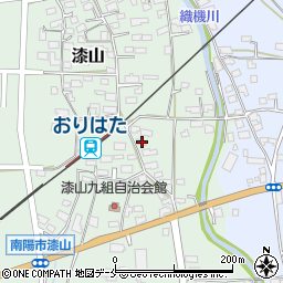 山形県南陽市漆山1354-2周辺の地図