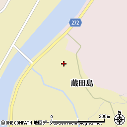 新潟県岩船郡関川村蔵田島275周辺の地図