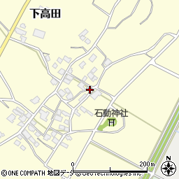 新潟県胎内市下高田639周辺の地図