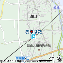 山形県南陽市漆山1457周辺の地図