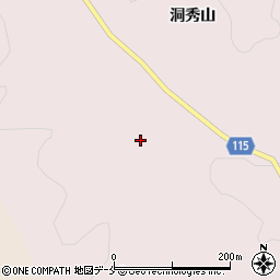宮城県柴田郡大河原町新寺奥山周辺の地図