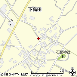新潟県胎内市下高田740周辺の地図