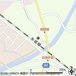 山形県西置賜郡小国町西125-4周辺の地図