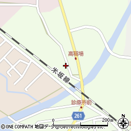 山形県西置賜郡小国町西125-3周辺の地図