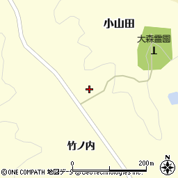 宮城県柴田郡大河原町小山田二ツ堂32周辺の地図